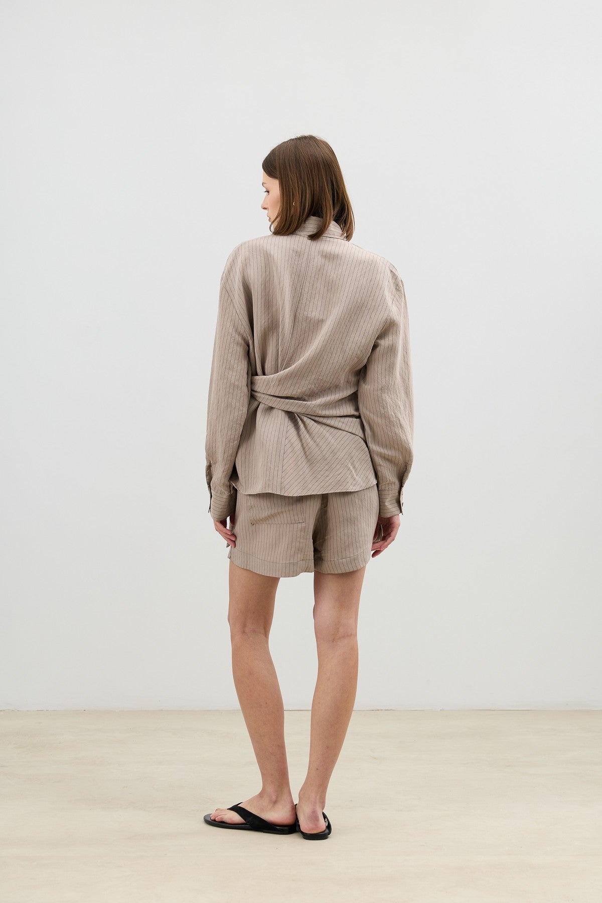 Antioch Women's Blouse with Modal Blend and Button-Down Collar