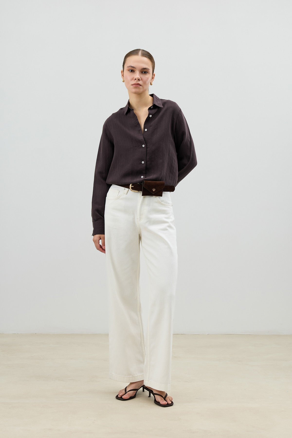 Antioch Women's Textured Shirt with Modal Blend