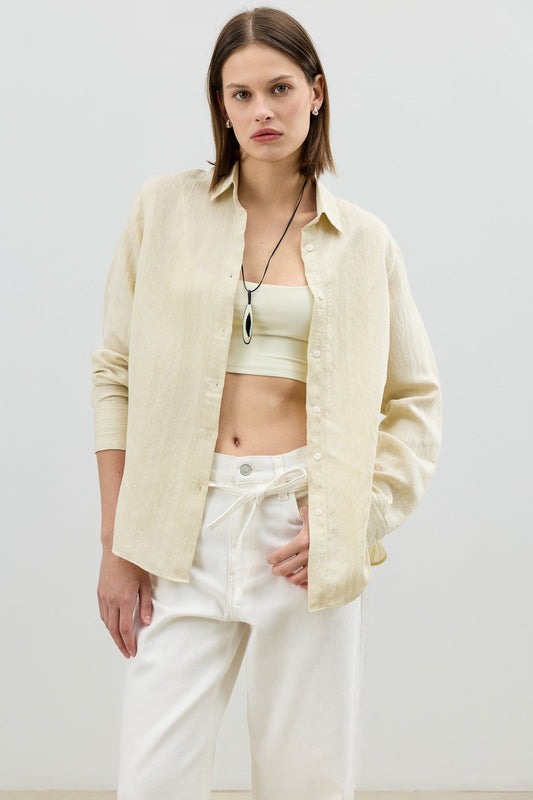 Antioch Women's Textured Shirt with Modal Blend