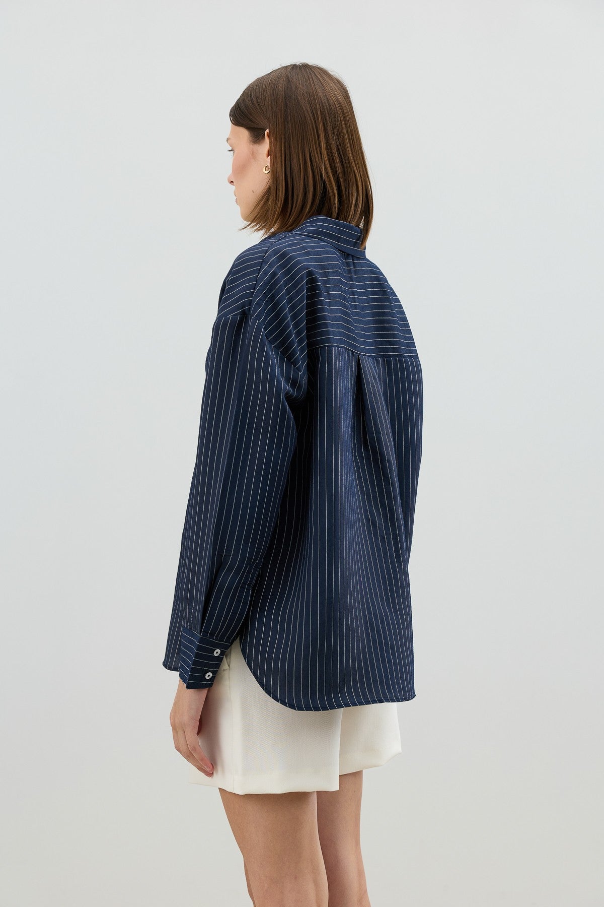 Antioch Women's Striped Shirt with Modal Blend
