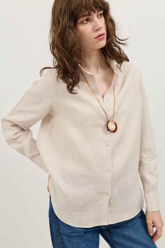 100% Linen Women's Shirt