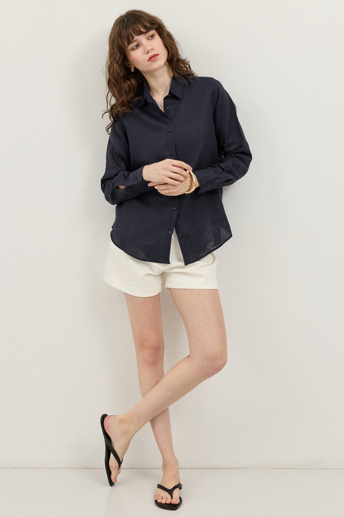 100% Linen Women's Shirt