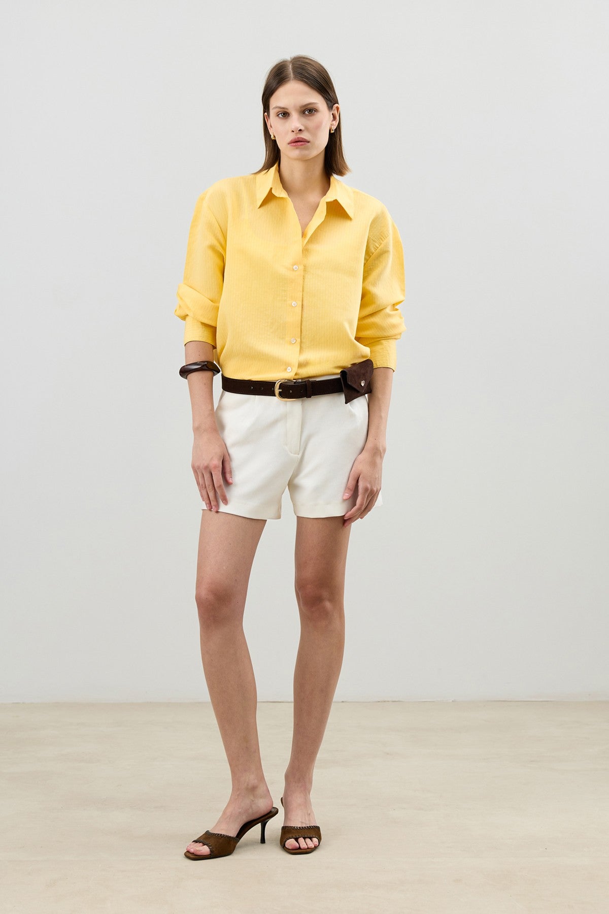 Antioch Women's Striped Shirt with Modal Blend