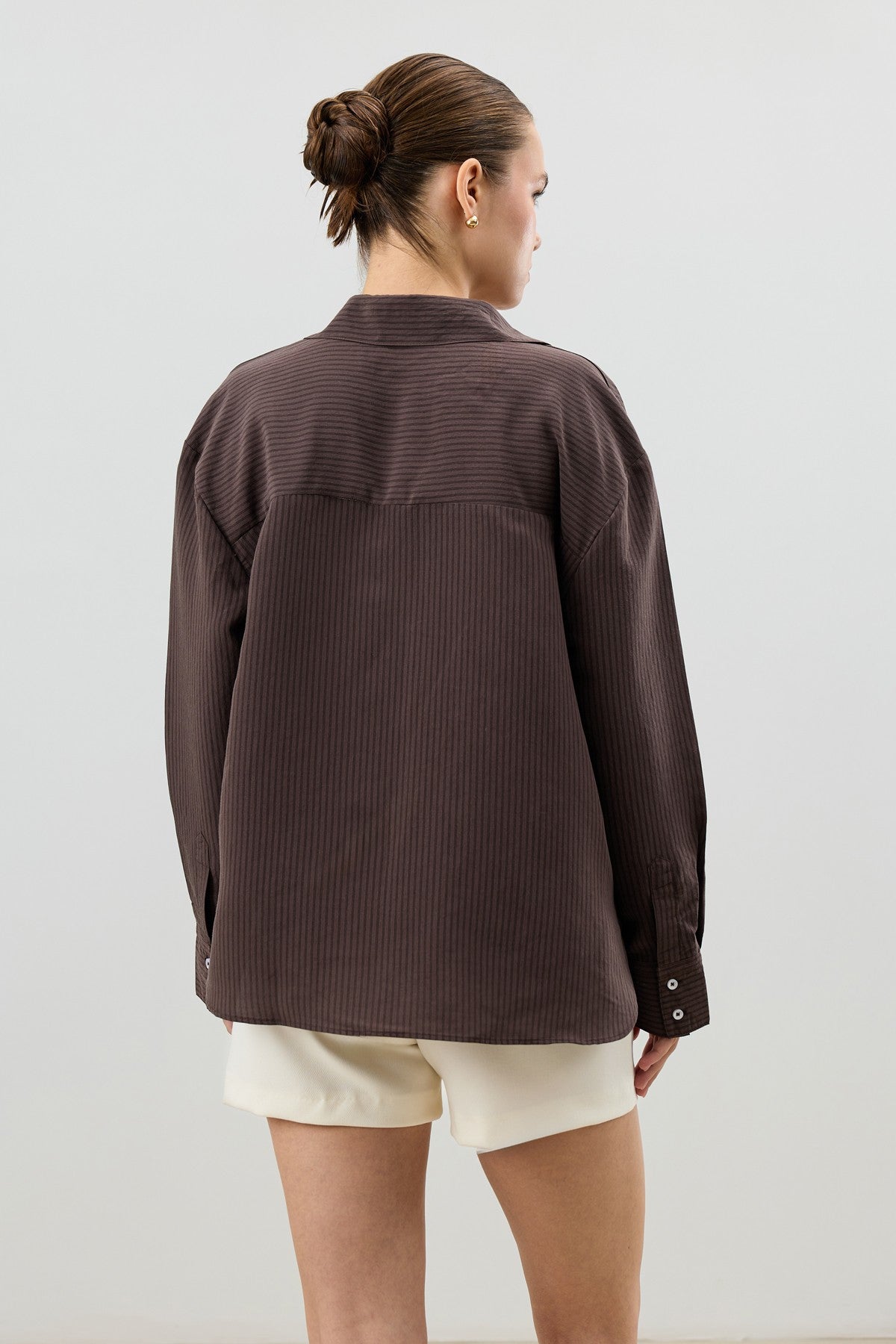 Antioch Women's Striped Shirt with Modal Blend
