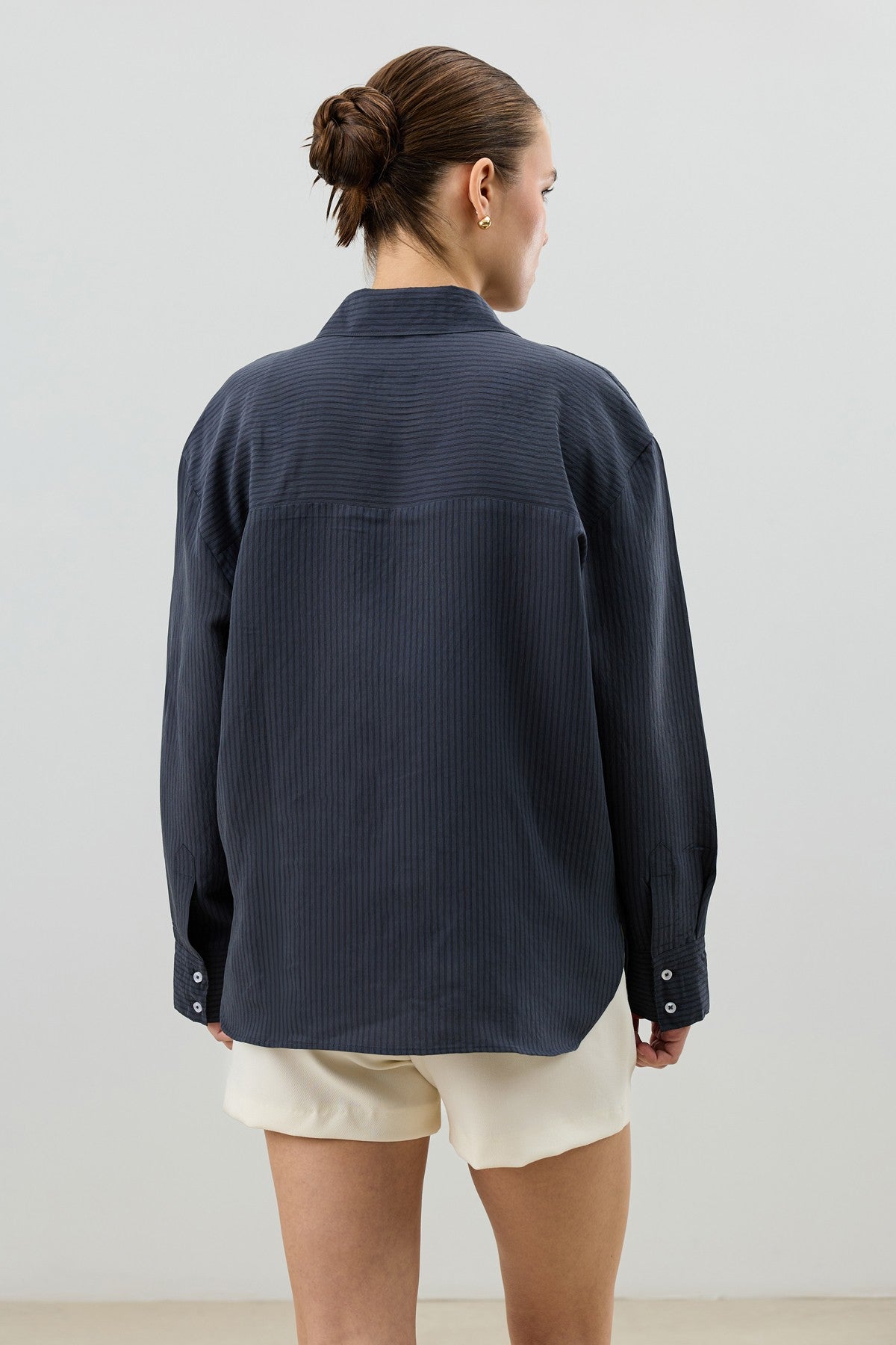 Antioch Women's Striped Shirt with Modal Blend