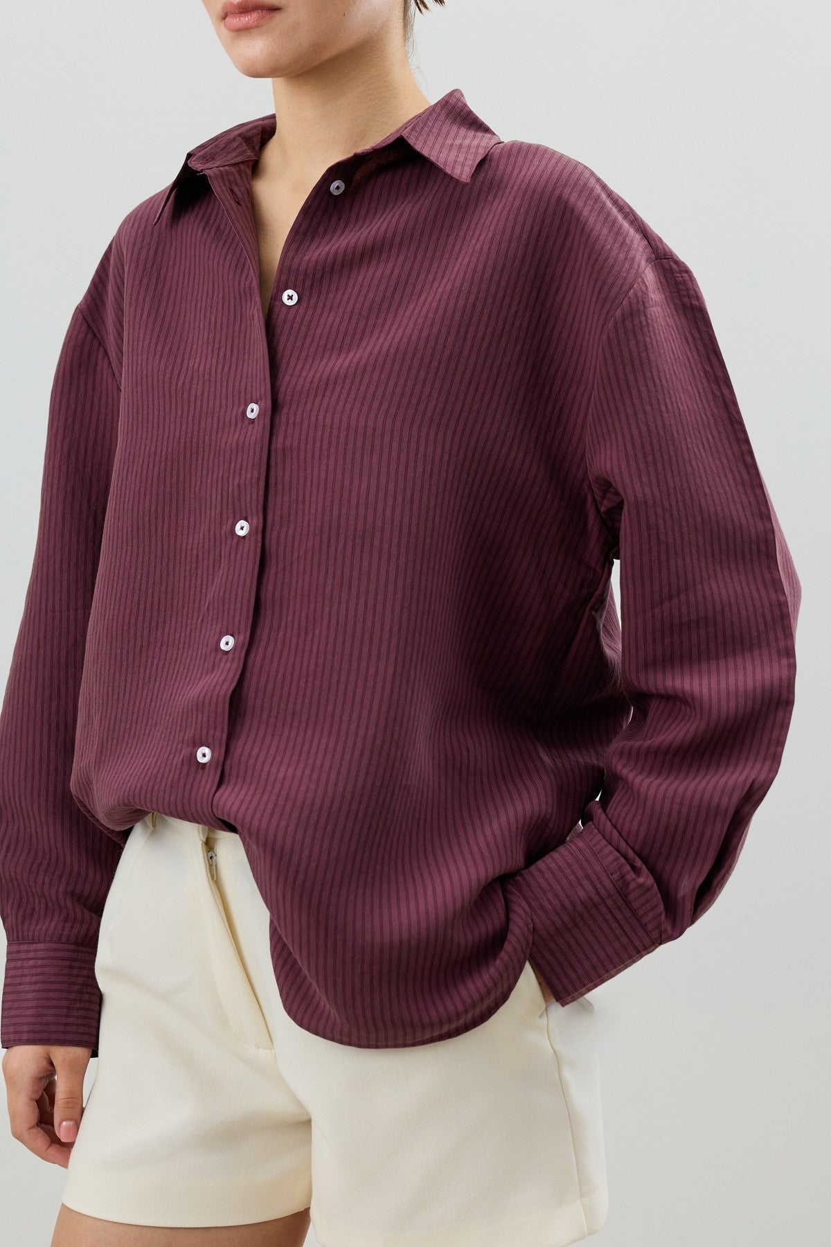 Antioch Women's Striped Shirt with Modal Blend