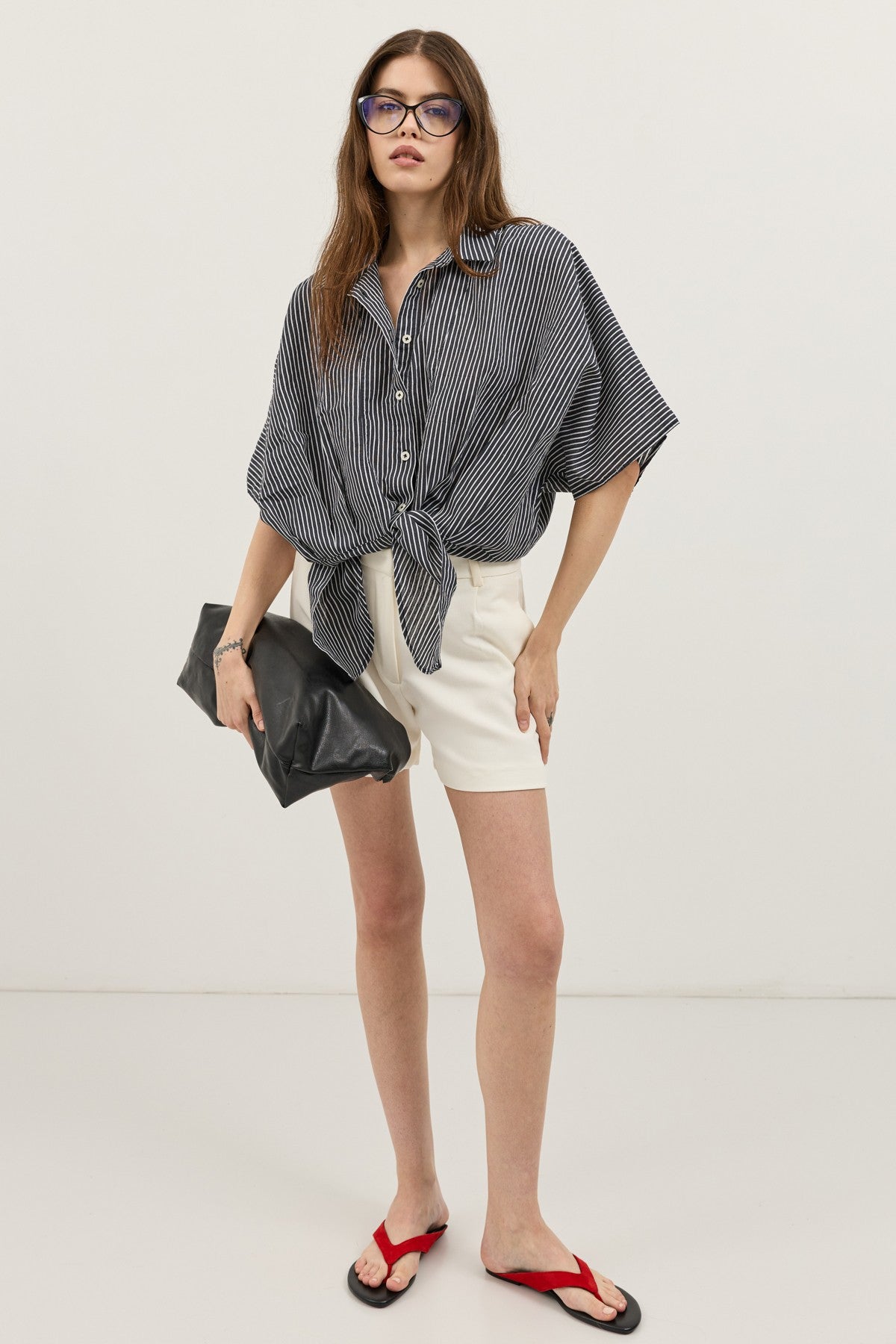 Antioch Knotted Striped Women's Shirt