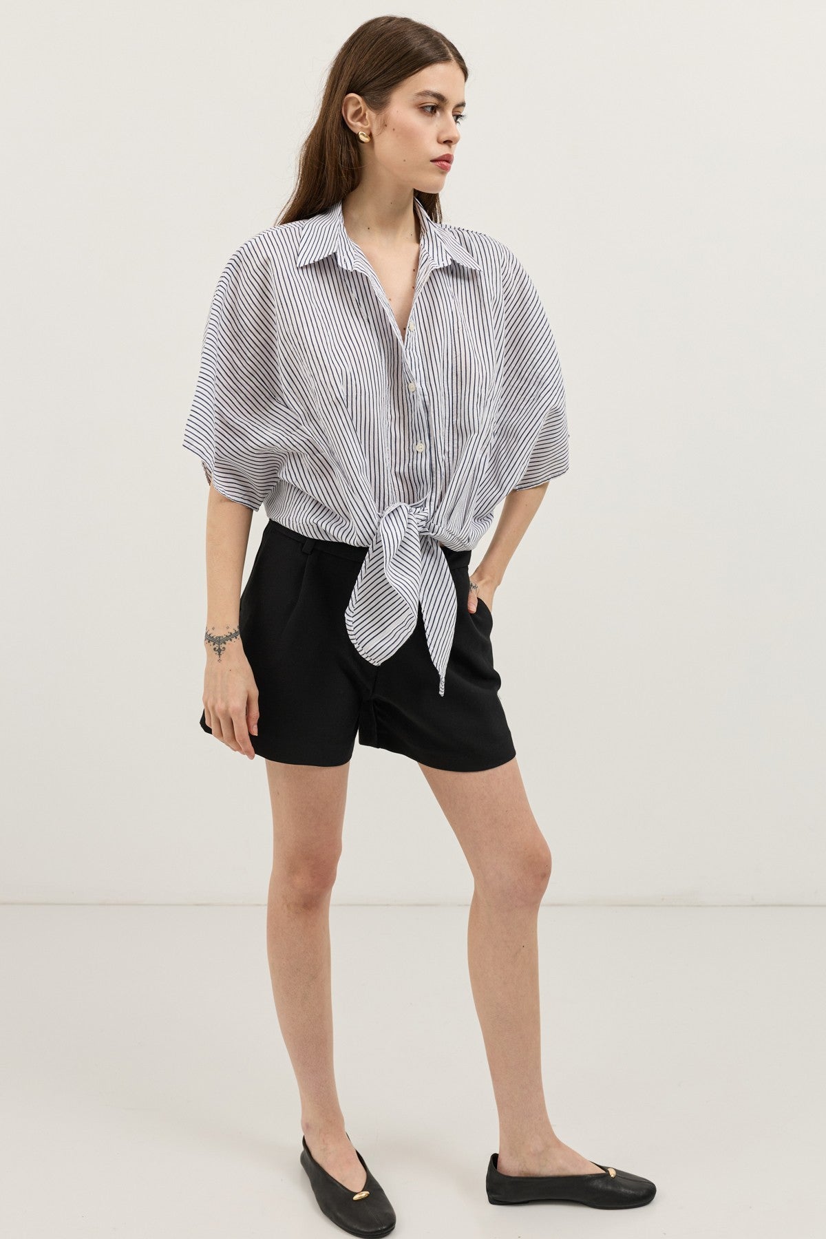 Antioch Knotted Striped Women's Shirt