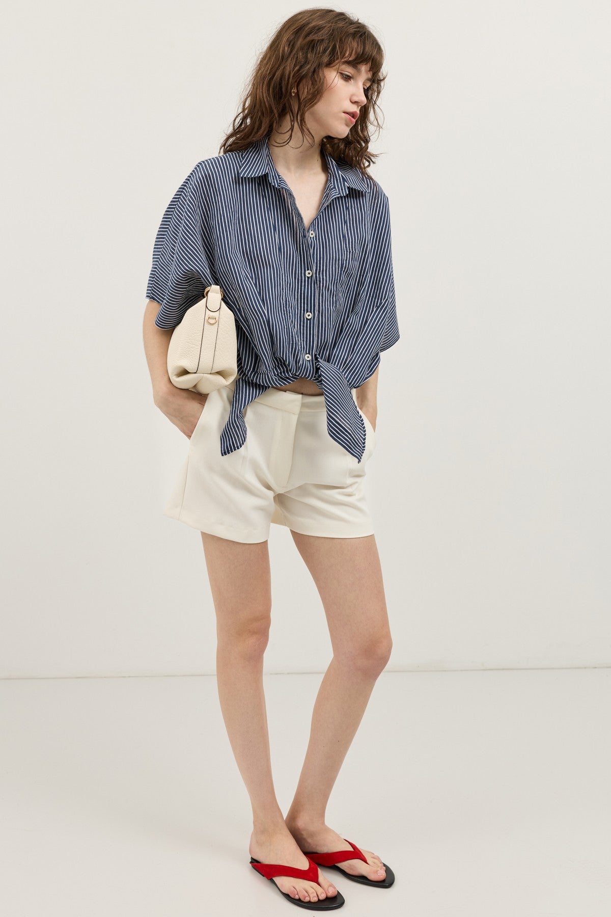 Antioch Knotted Striped Women's Shirt
