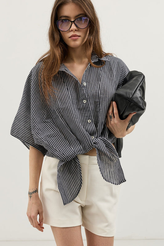Antioch Knotted Striped Women's Shirt