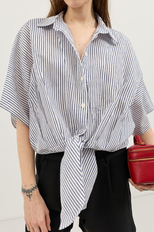 Antioch Knotted Striped Women's Shirt