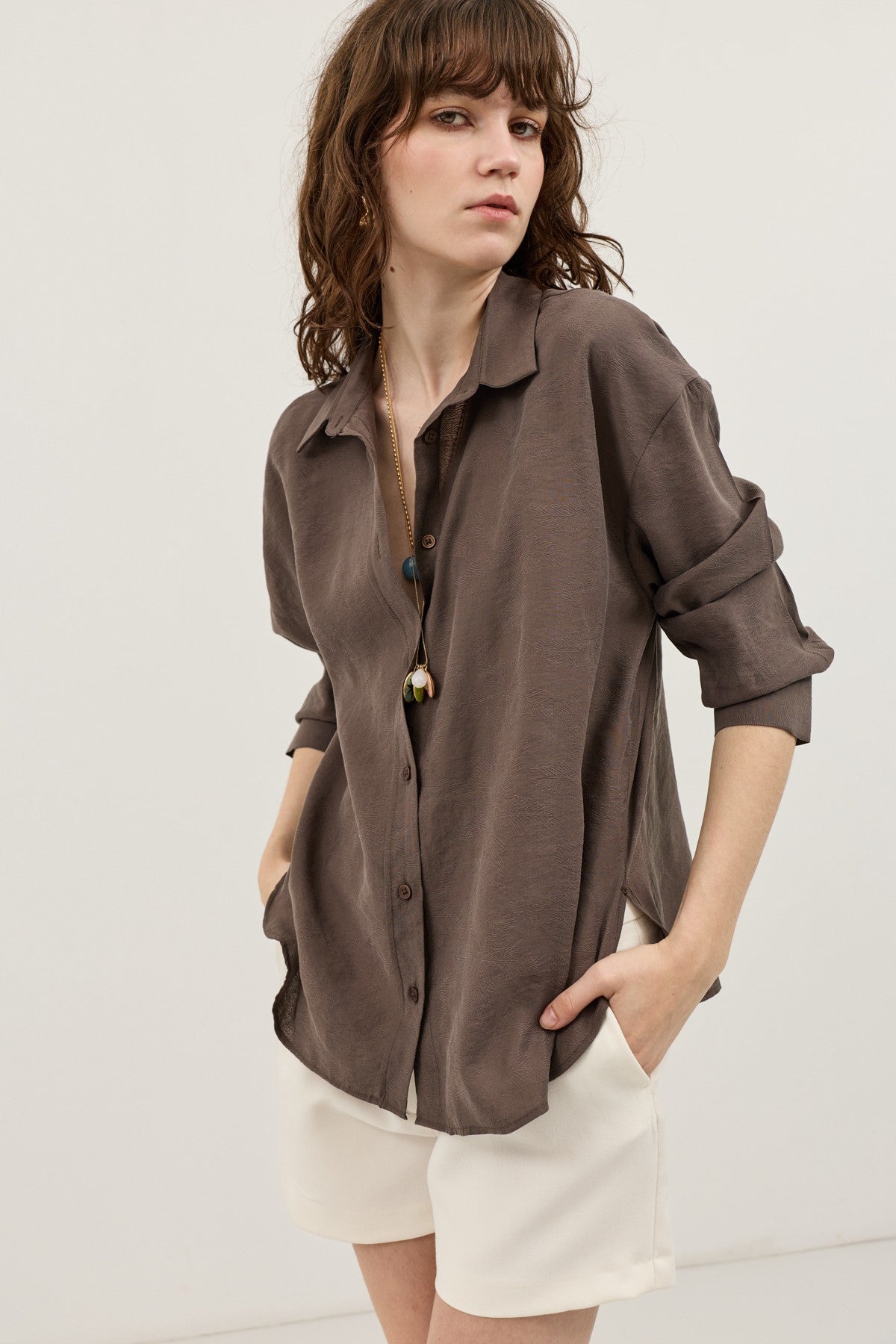Antioch Modal-Blend Relaxed-Fit Women's Shirt