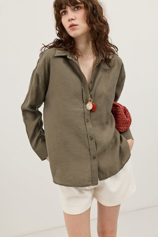 Antioch Modal-Blend Relaxed-Fit Women's Shirt