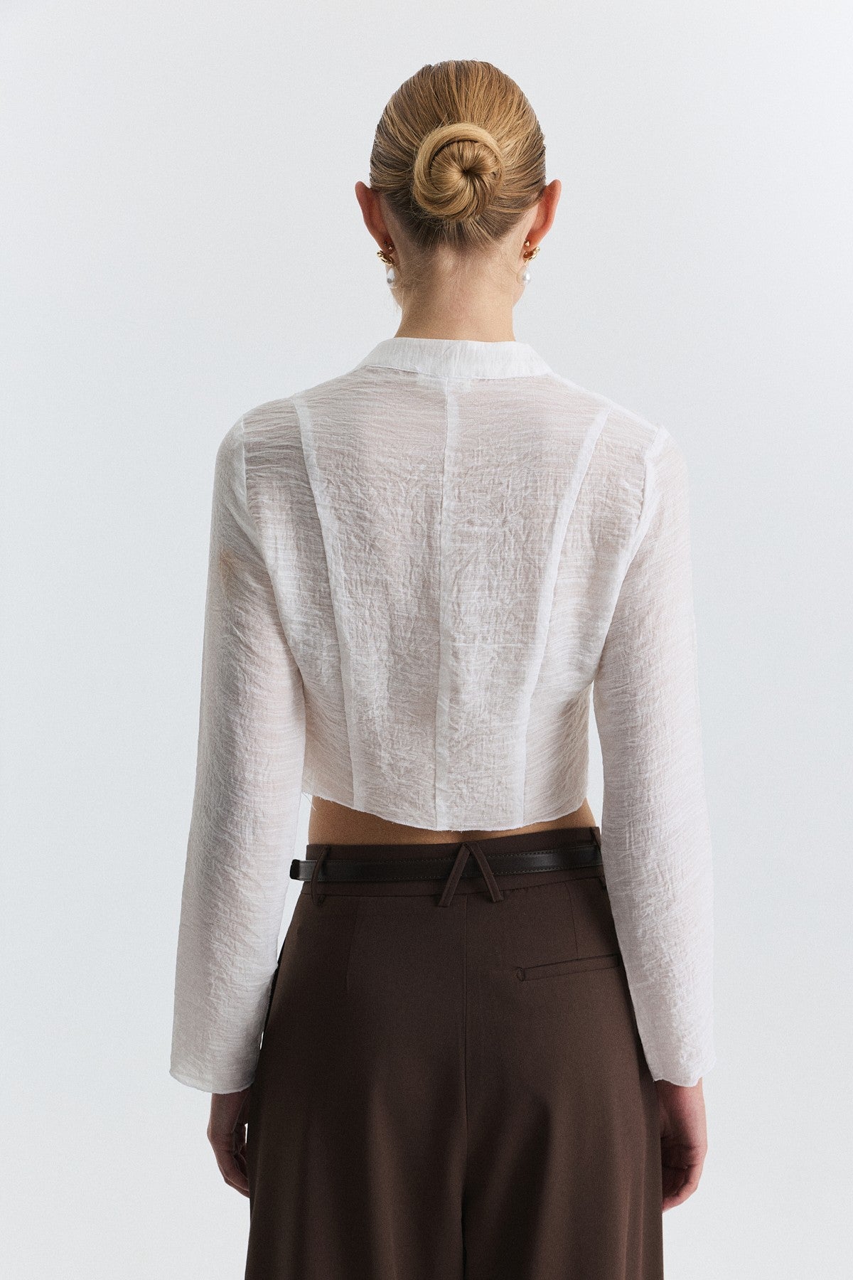Relax Fit Embellished Button-Down Shirt