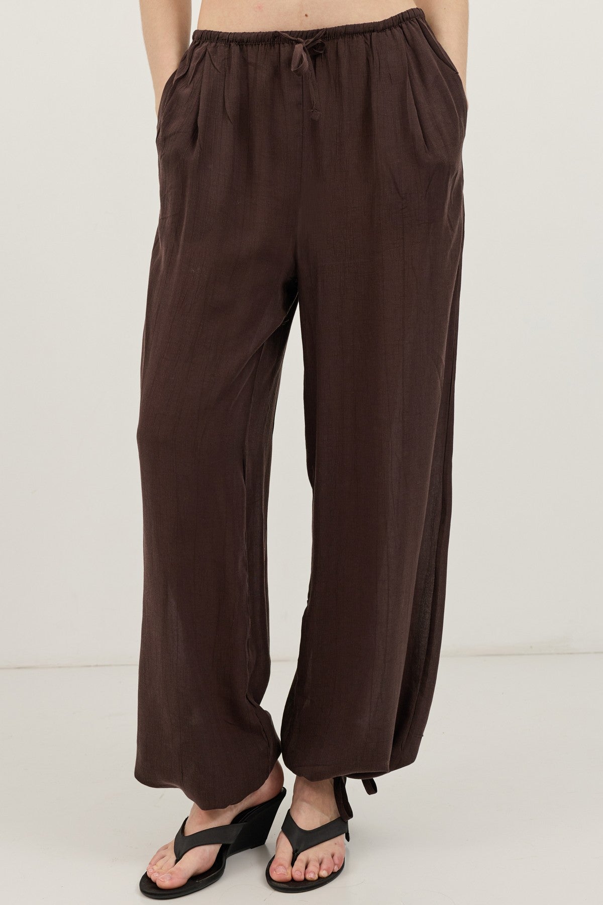 Antioch Lace-Up Balloon-Leg Women's Pants