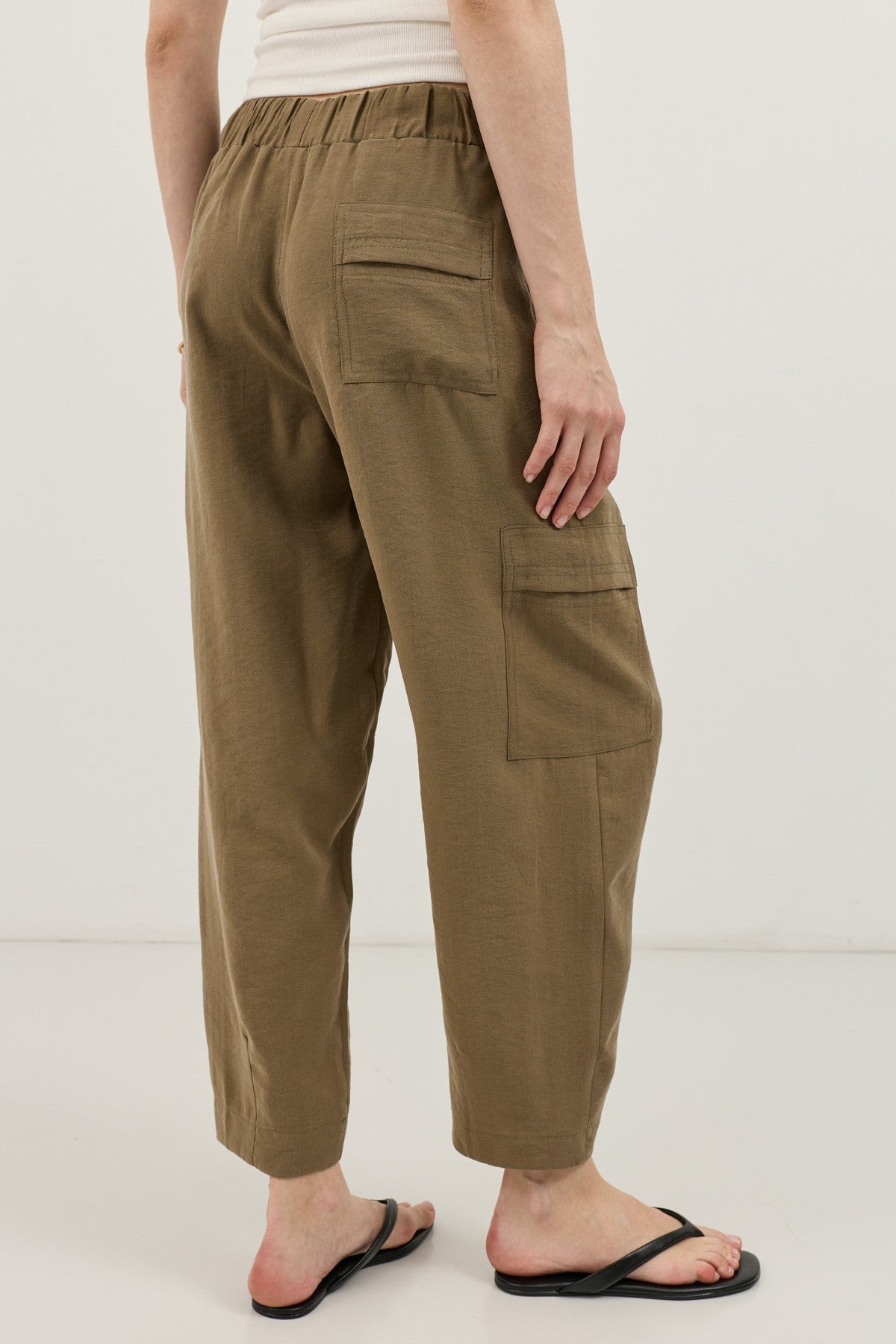 Antioch Lyocell-Blend Barrel Pants