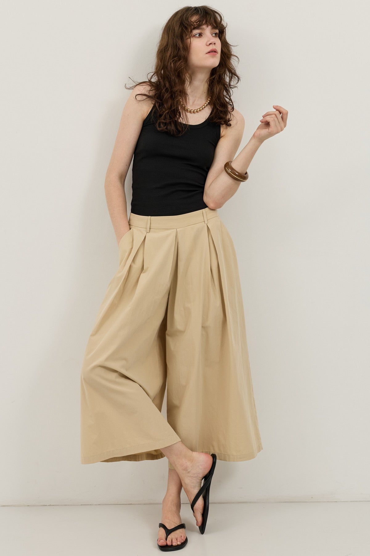 Antioch Pleated Culottes