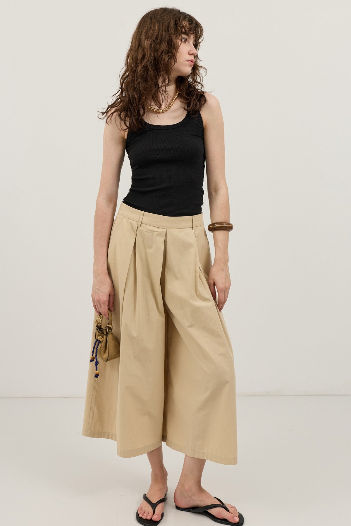 Antioch Pleated Culottes