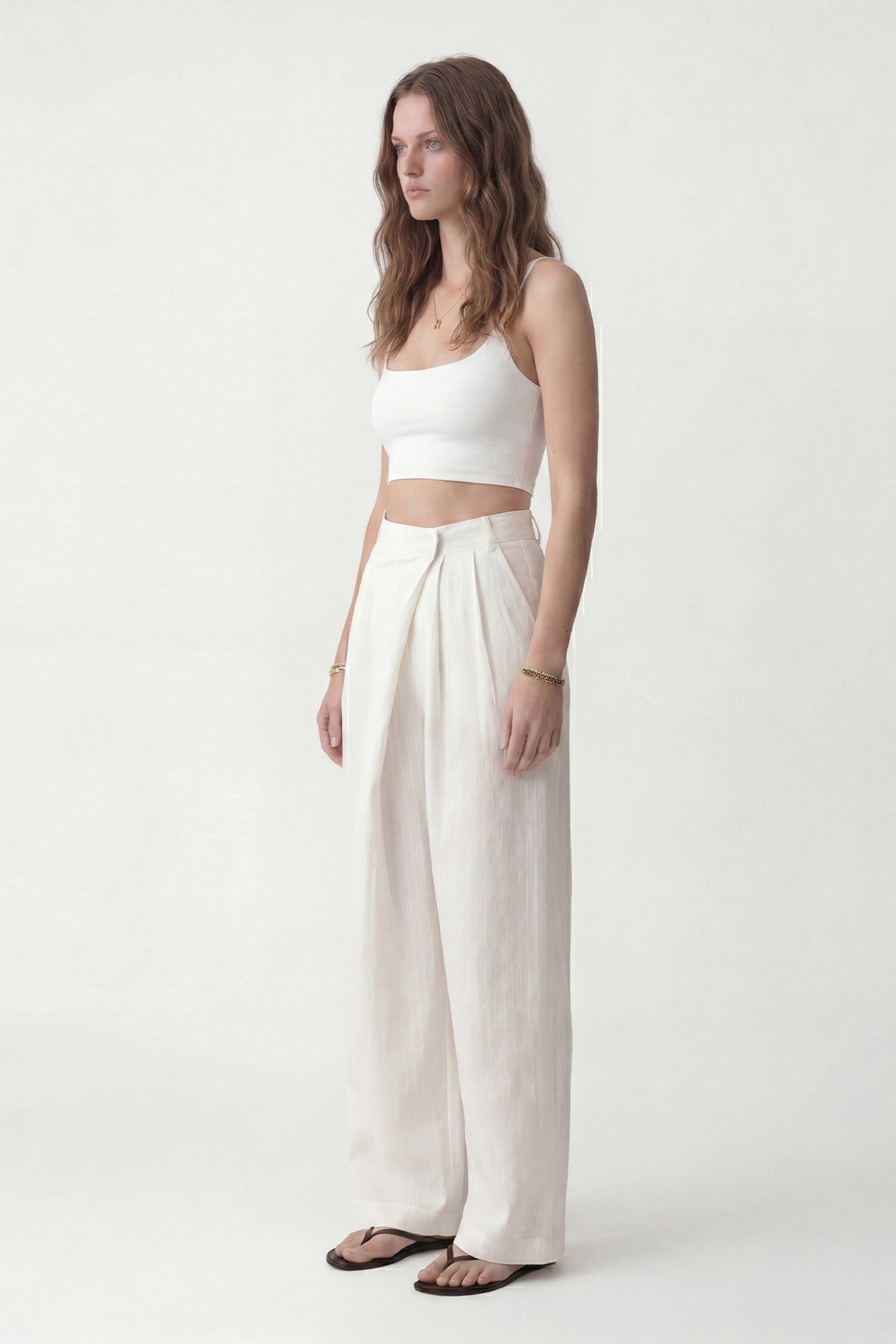 Lyocell-Blend Pareo Pants