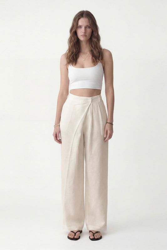 Lyocell-Blend Pareo Pants
