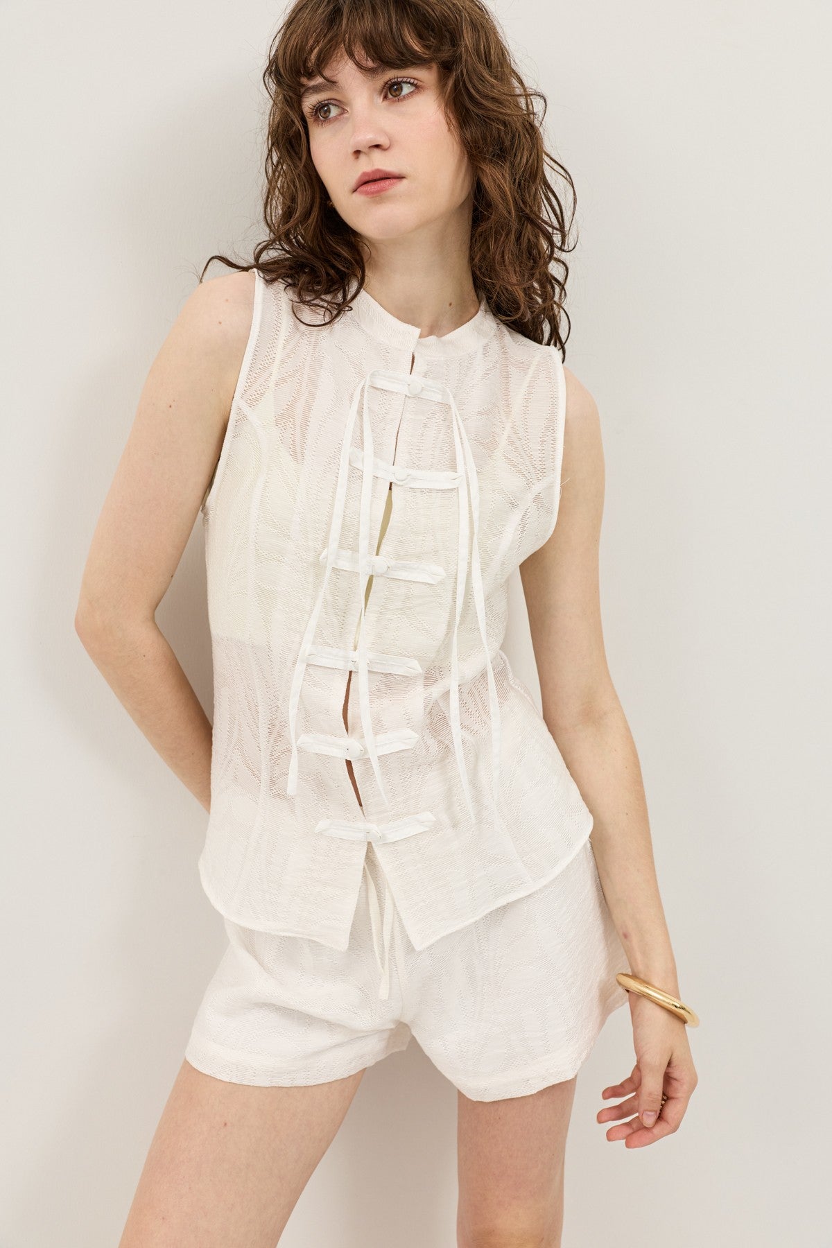 Textured Shorts