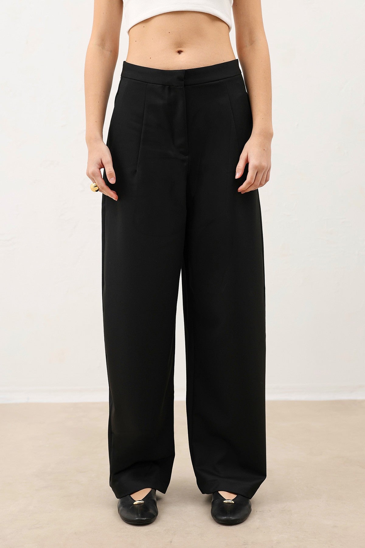 Antioch Women's Wide-Leg Pants with Pensli Design