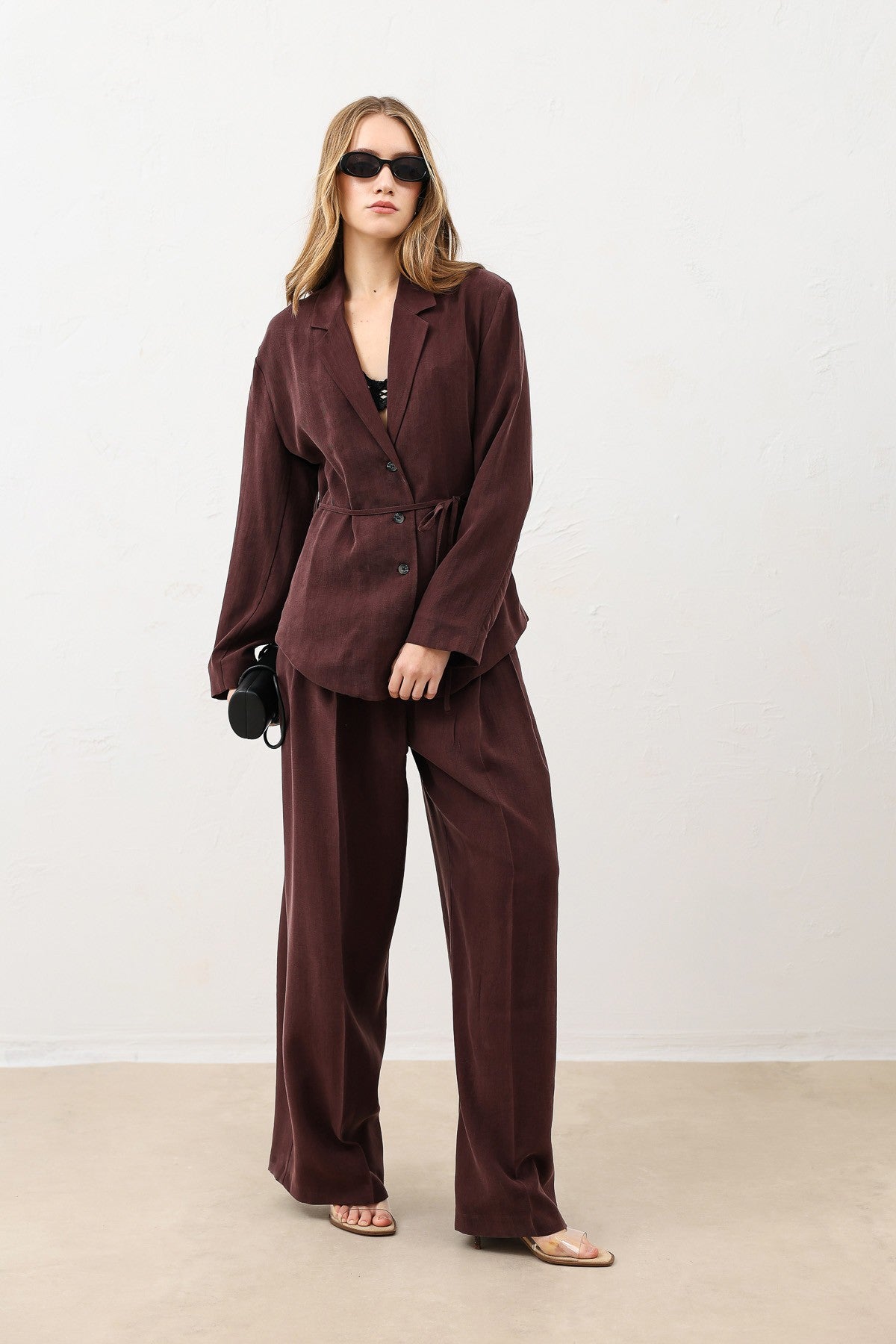 Antioch Pleated Palazzo Women's Pants