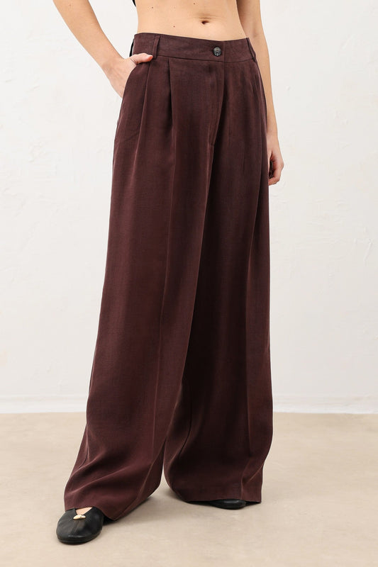 Antioch Pleated Palazzo Women's Pants