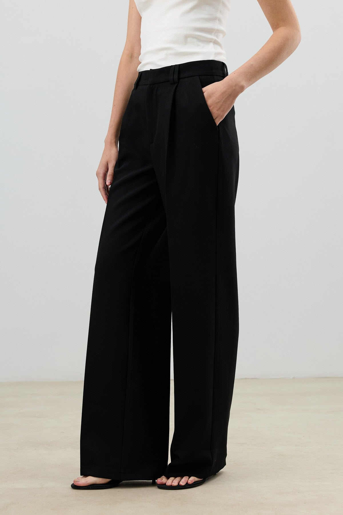 Antioch Relax Fit Pleated Women's Pants