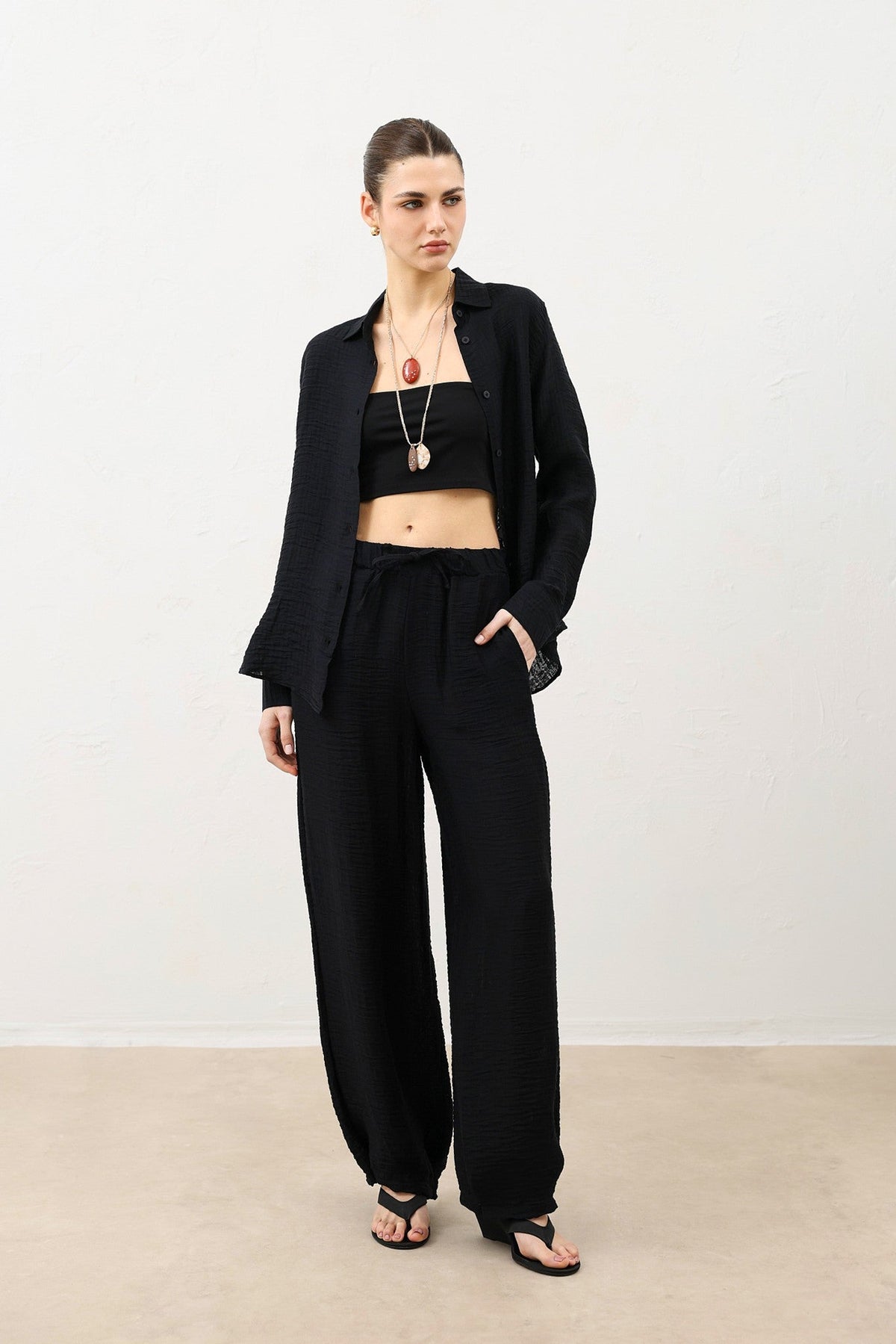 Antioch Adjustable-Leg Flared Women's Pants
