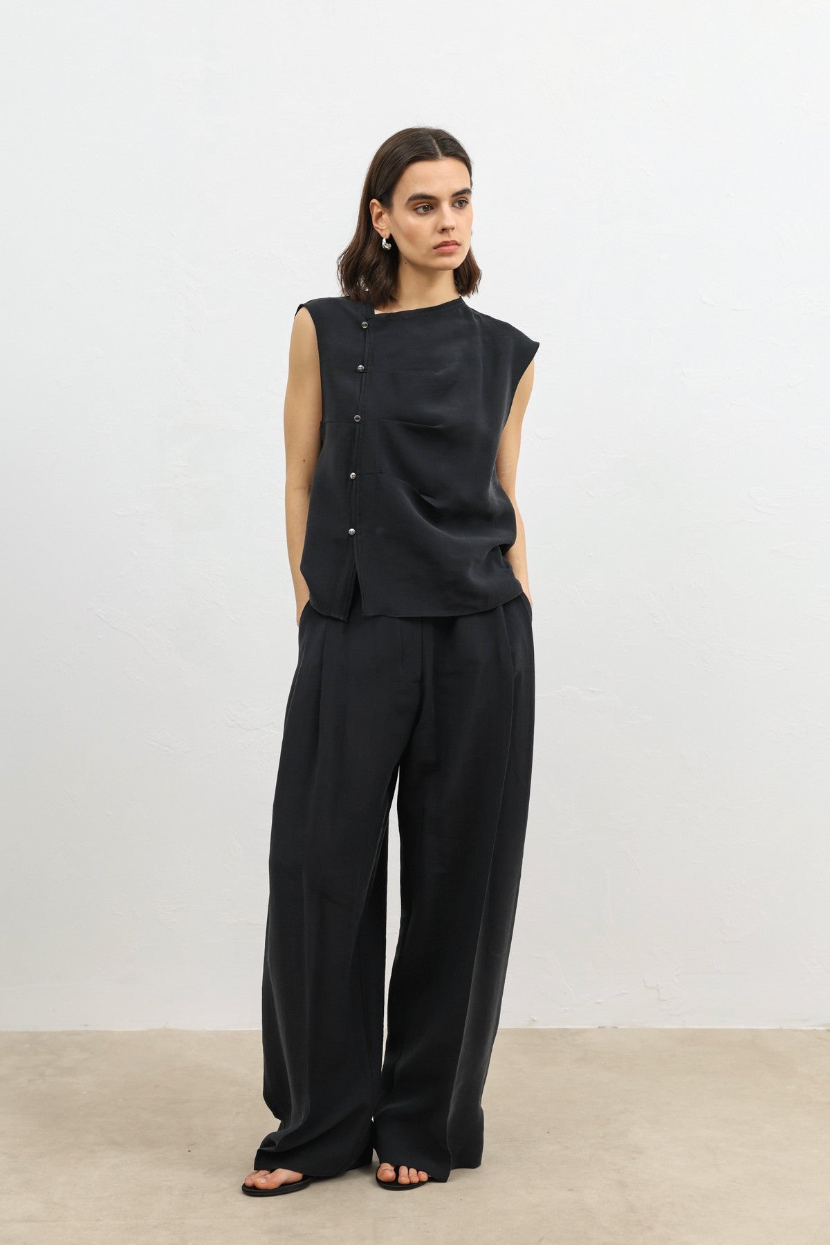 Women's Wide-Leg Pants with Antioch Lyocell Blend