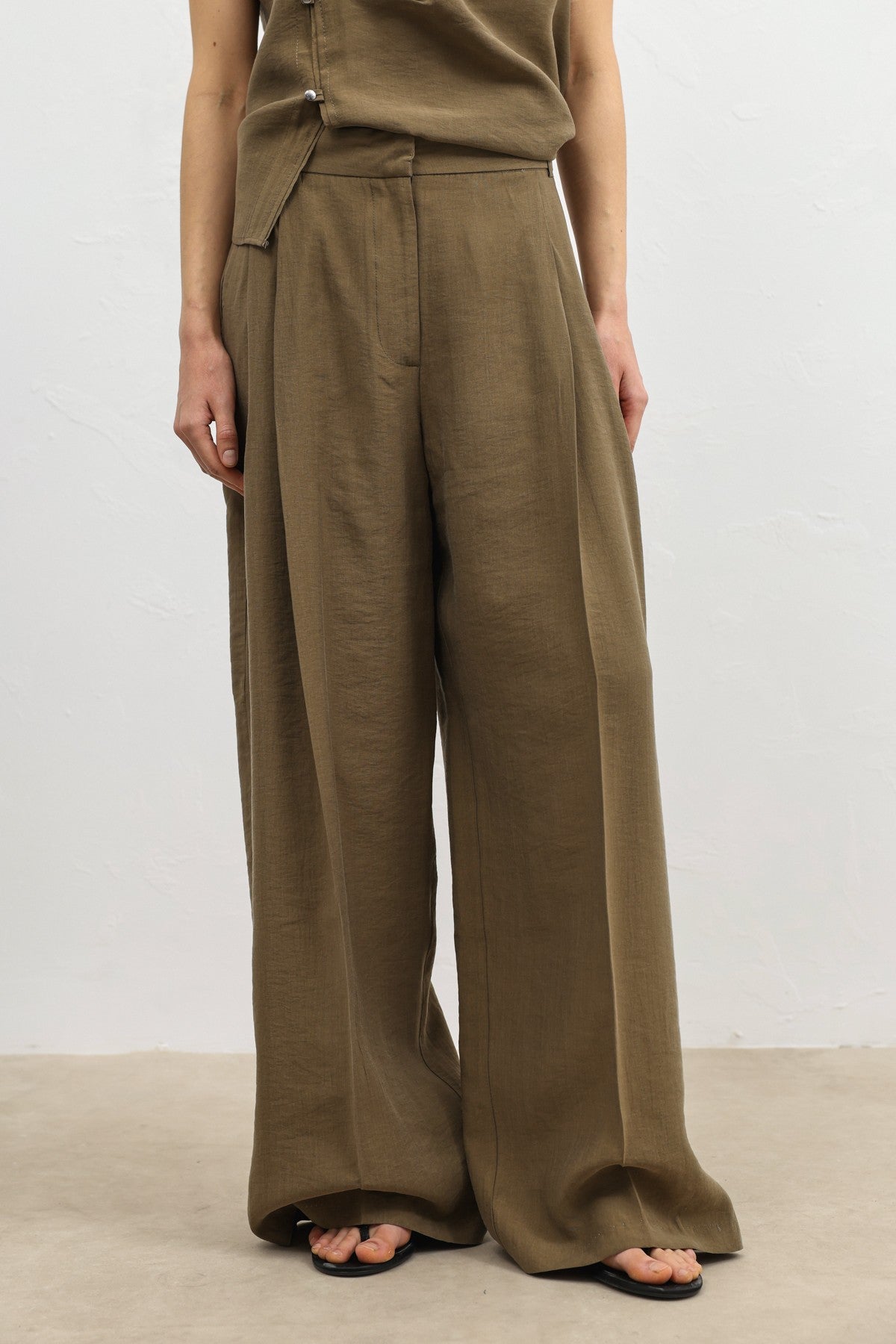 Women's Wide-Leg Pants with Antioch Lyocell Blend