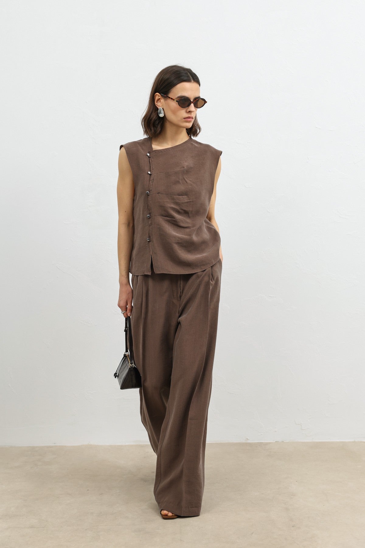 Women's Wide-Leg Pants with Antioch Lyocell Blend