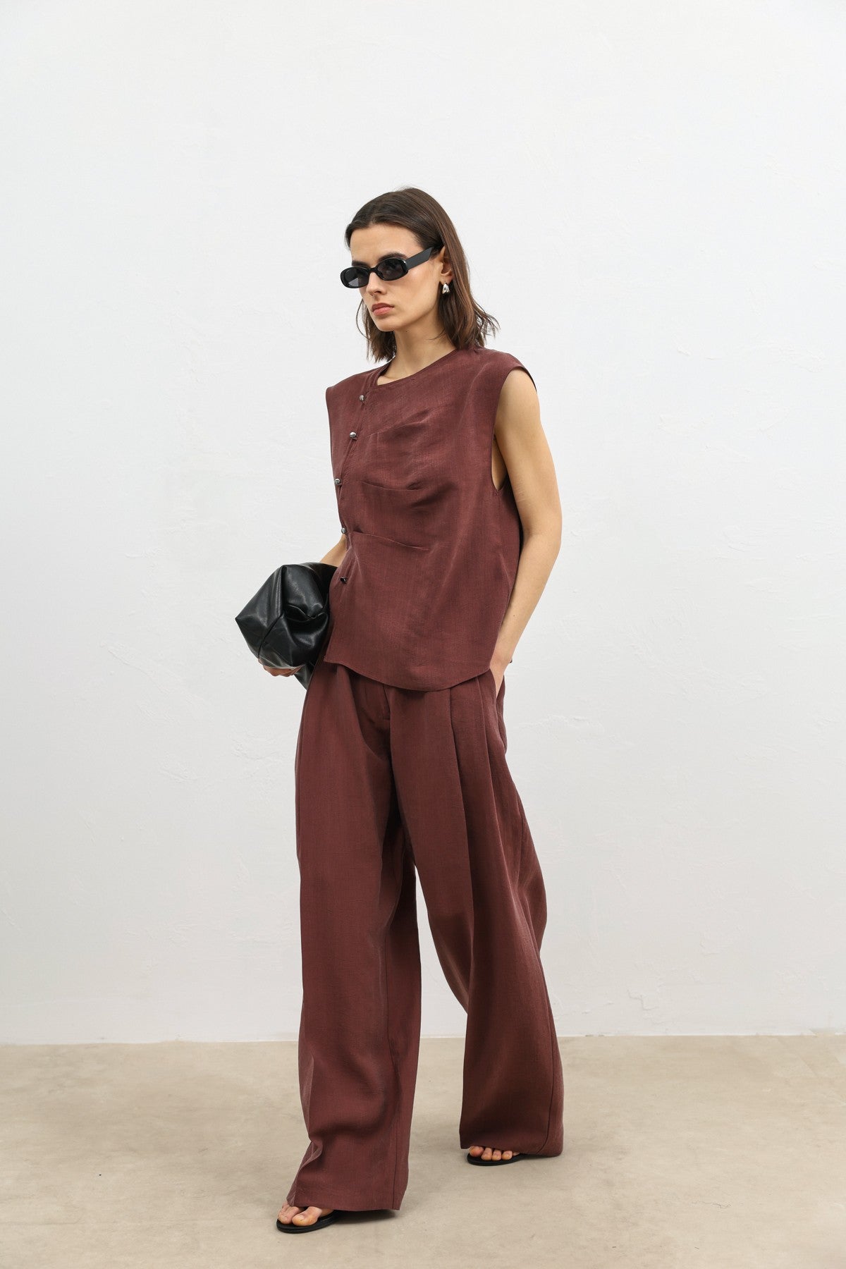 Women's Wide-Leg Pants with Antioch Lyocell Blend