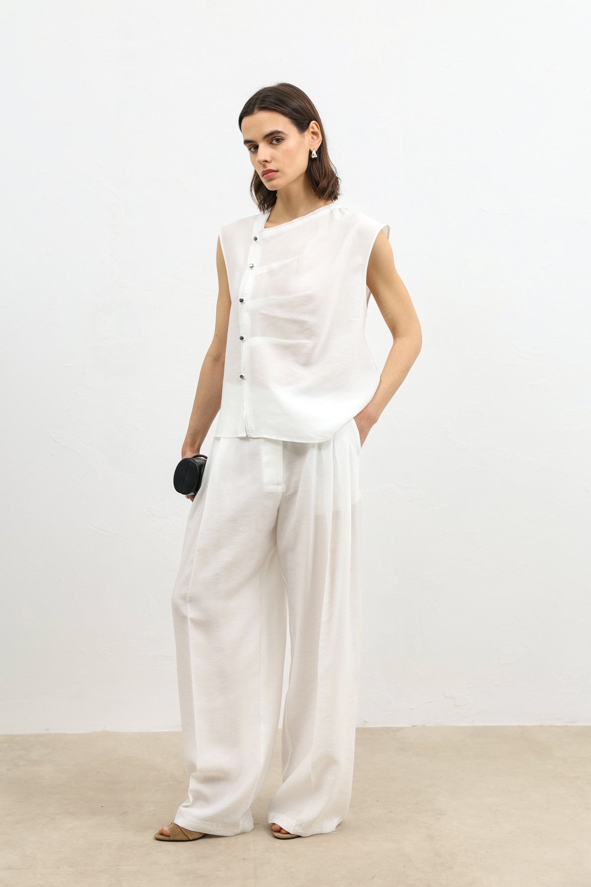 Women's Wide-Leg Pants with Antioch Lyocell Blend