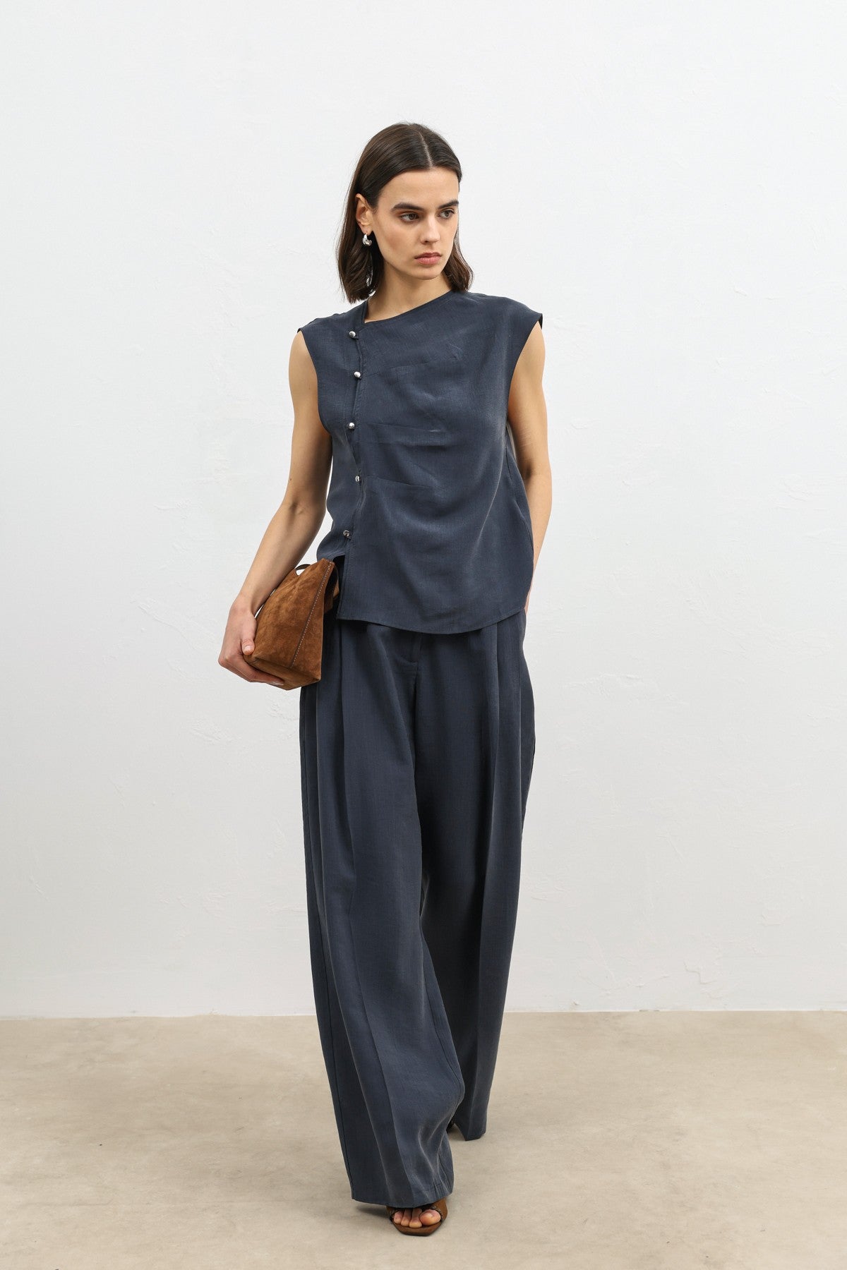 Women's Wide-Leg Pants with Antioch Lyocell Blend