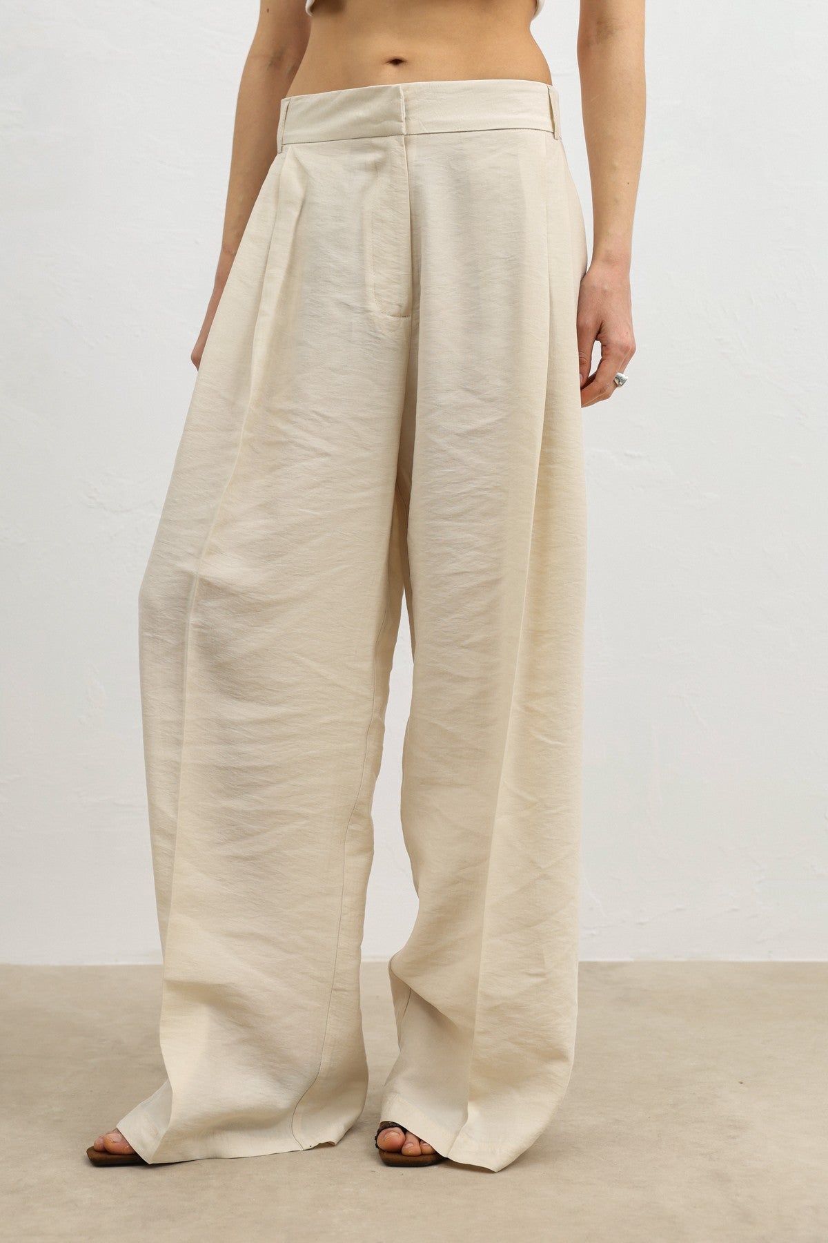 Women's Wide-Leg Pants with Antioch Lyocell Blend