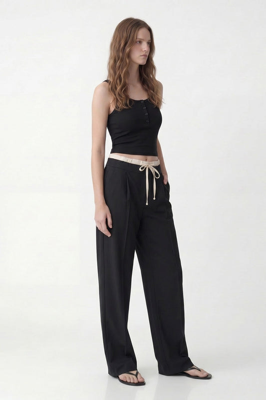 Antioch Women's Double-Waistband Pants