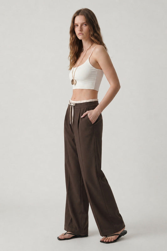 Antioch Women's Double-Waistband Pants