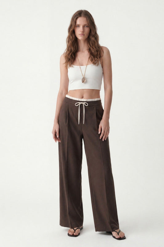 Antioch Women's Double-Waistband Pants