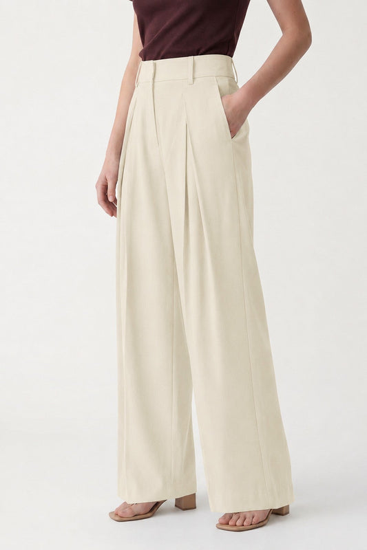 Women's Pleated Pants