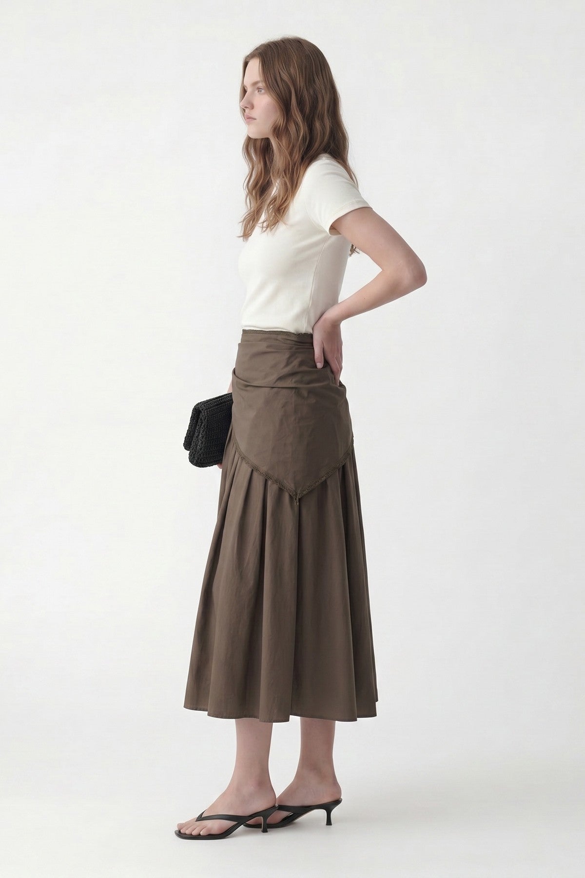 Antioch Handkerchief-Print Women's Midi Skirt