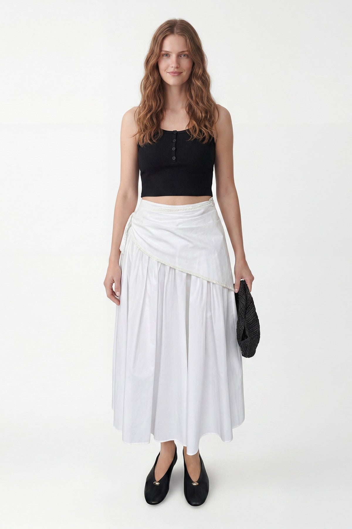 Antioch Handkerchief-Print Women's Midi Skirt