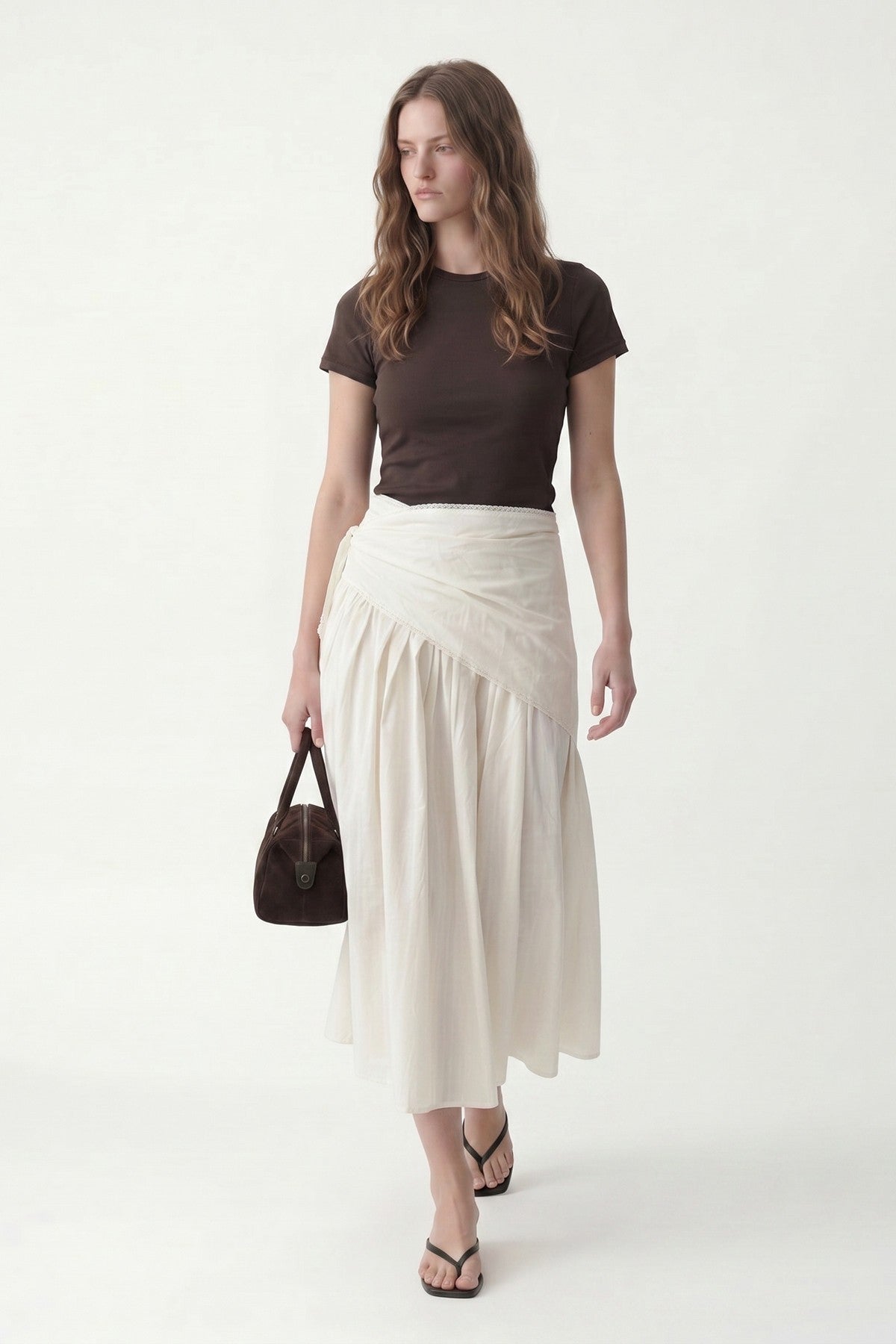 Antioch Handkerchief-Print Women's Midi Skirt