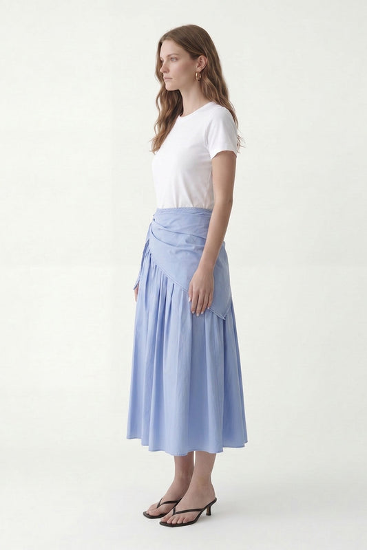 Antioch Handkerchief-Print Women's Midi Skirt