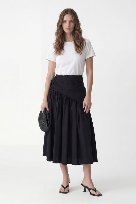 Antioch Handkerchief-Print Women's Midi Skirt