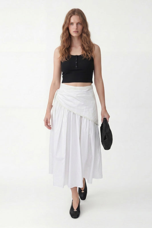 Antioch Handkerchief-Print Women's Midi Skirt