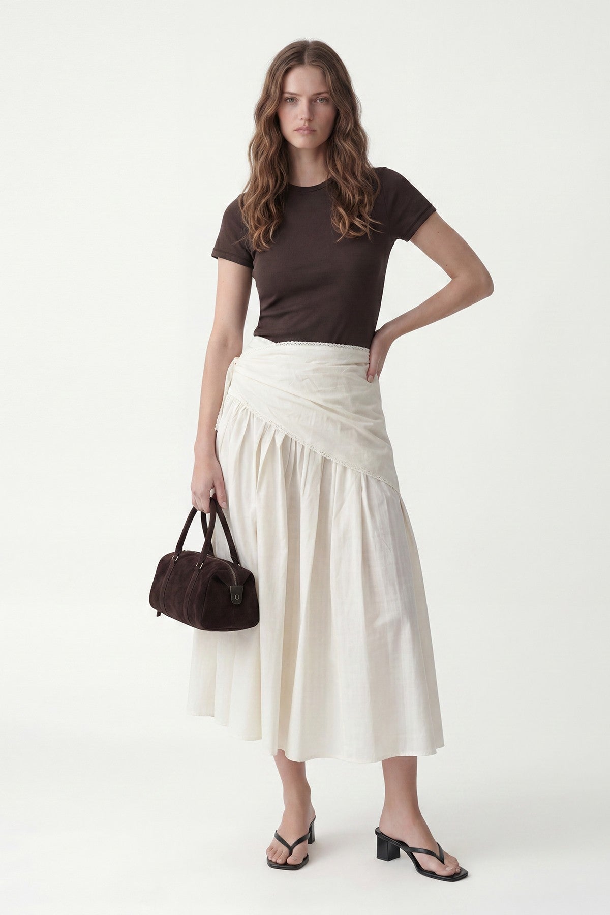 Antioch Handkerchief-Print Women's Midi Skirt