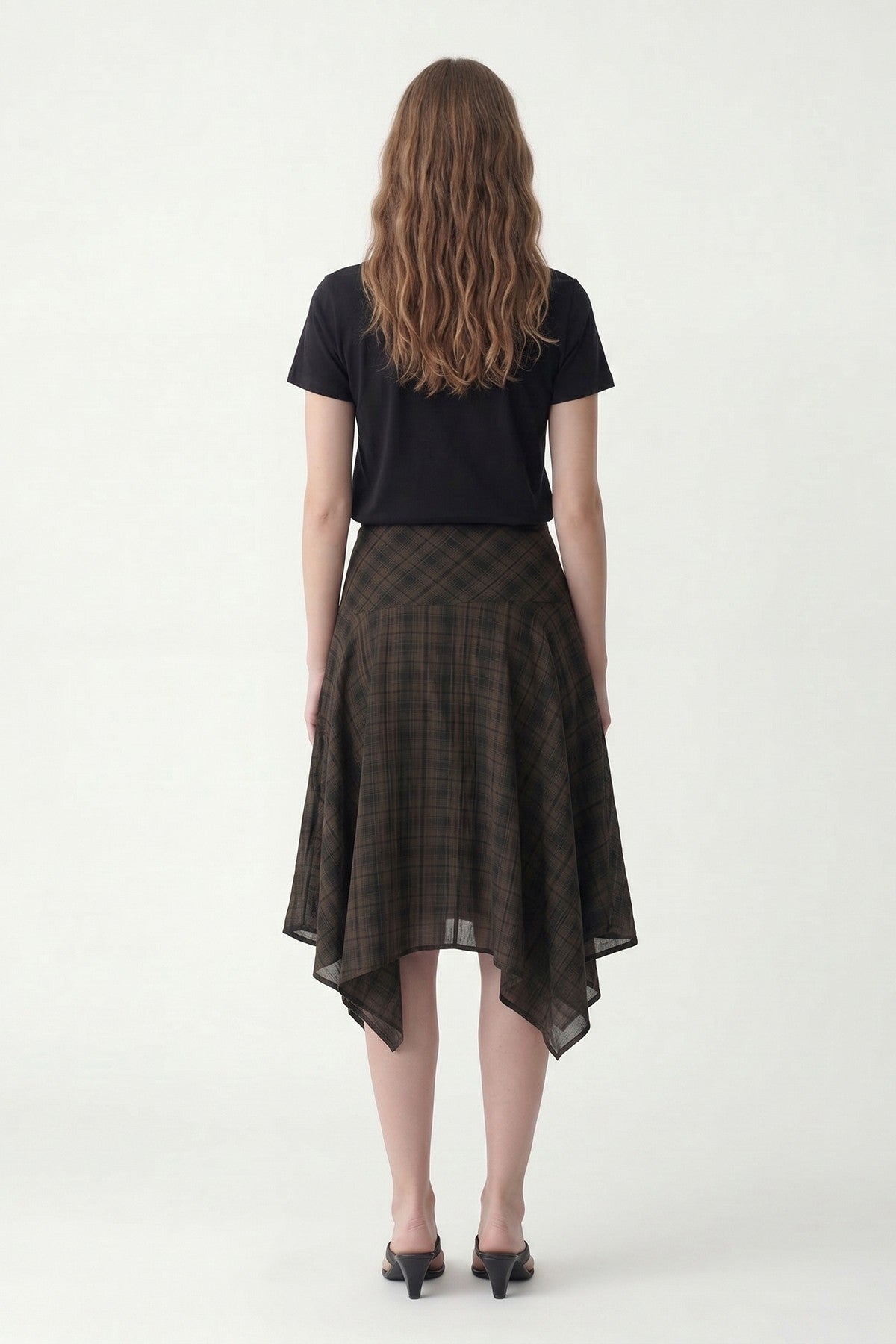 Antioch Asymmetrical Plaid Women's Skirt
