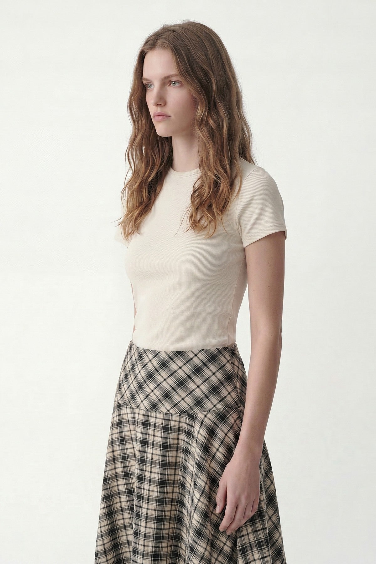 Antioch Asymmetrical Plaid Women's Skirt